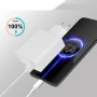 Мережевий зарядний пристрій з кабелем (1м) USB-TYPE C, 67W, Білий D6000 / Адаптер зі швидкою зарядкою / Зарядка для телефона