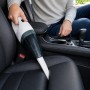 Автомобильный пылесос от прикуривателя D1874, 12В, 60Вт, 200мл, Черный / Ручной автопылесос в машину / Портативный пылесос для авт