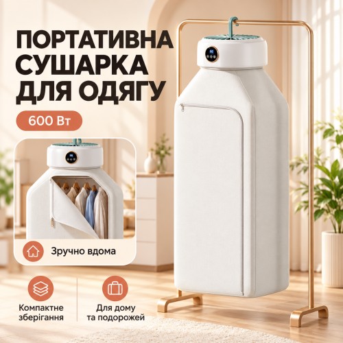 Складна електрична сушарка для одягу DRYING CLOTH HEATER