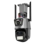 Вулична охоронна поворотна камера WI-FI камера V380-V21 8MP сирена