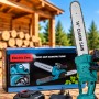 Акумуляторна ланцюгова пила Electric SAW 40-8 48 В із шиною 16 дюймів, двома акумуляторами та двома зарядними пристроями