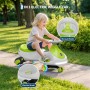 Дитяча електромашина-бібікар (SMT-1099) (Swing Car) (Зелена) (78*31*40)