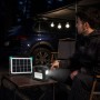 Ліхтар LED GDLITE (GD-3PRO) (Сон. панель 5V/4W; акум-LiFePO4 3,2V/5Ah; 3 лампы LED)