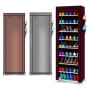 Стелаж для зберігання взуття Shoe Cabinet 160X60Х30 Полиця для взуття Тканинний стелаж для взуття