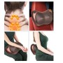 Масажна подушка MASSAGE PILLOW QY-8028 інфрачервоний роликовий масажер для шиї та спини 8 масажних ролика