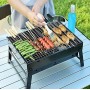 Складаний барбекю гриль портативний мангал BBQ Grill Portable — жароміцний Найкраща ціна!