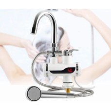 Кран-водонагрівач із душем нижнє під'єднання Instant electric heating water Faucet FT-001