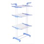 Багатоярусна сушарка для білизни, речей, одягу Garment rack with wheels складана