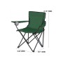 Стілець розкладний туристичний для риболовлі HX 001 Camping quad chair