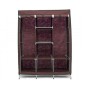 Складана каркасна тканинна шафа Storage Wardrobe 88130, шафа на три секції 130*45*175