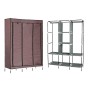 Складана каркасна тканинна шафа Storage Wardrobe 88130, шафа на три секції 130*45*175