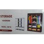 Складана каркасна тканинна шафа Storage Wardrobe 88130, шафа на три секції 130*45*175