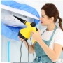 Відпарювач із функцією пароочисника Steam Cleaner DF-A001 (TM-115)/Рожевий відпарювач