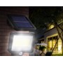 Вуличний ліхтар із датчиком руху Split Solar Wall Lamp на сонячній батареї nf-160c