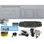 Автомобильное зеркало видеорегистратор для машины на 2 камеры VEHICLE BLACKBOX DVR 1080p камерой заднего вида.