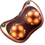 Массажная подушка MASSAGE PILLOW QY-8028 инфракрасный роликовий массажер для шеи и спины 8 массажных ролика