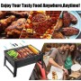 Складаний барбекю гриль портативний мангал BBQ Grill Portable — жароміцний Найкраща ціна!