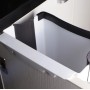 Складаний сміттєвий контейнер на двері Kitchen Wet garbage FLEXIBLE BIN, розкладний