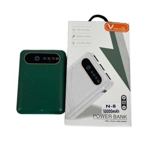 Зарядное устройство Power Bank Viaking 50000 mAh N-8 Зеленый