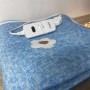 Электро простынь с подогревом электропростынь односпальная 150х70 см LUX, Турция, клетка,