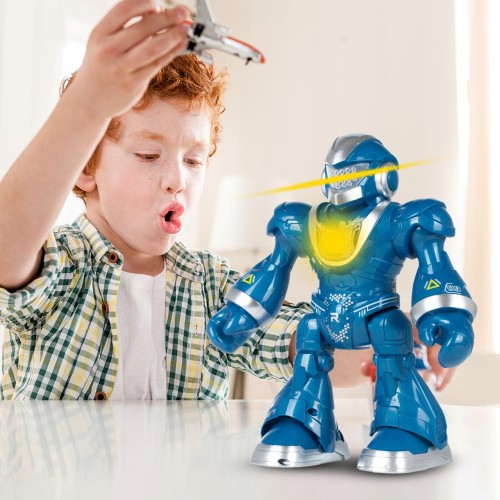 Інтерактивний робот, що танцює, Dancing Robot на пульті керування BLUE