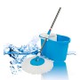 Універсальна швабра з відтискачем-центрифугою та відром Easy Mop "Кругла Швабра"