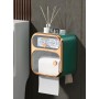 Тримач для туалетного паперу Toilet Paper Holder GREEN Стильний і практичний аксесуар для ванної кімнати