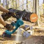 Акумуляторна мінімізова Electric chain saw 8 дюймів + 2 акумулятори 48V Мініпила садова