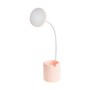 Лампа настільна Risalux сенсорна, LED, 6 Вт, USB, АКБ, 3 режими, білий, 9х9х41 см