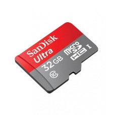 Карта памяти SanDisk Ultra microSD HC UHS-I 32GB Class 10 + SD-adapter